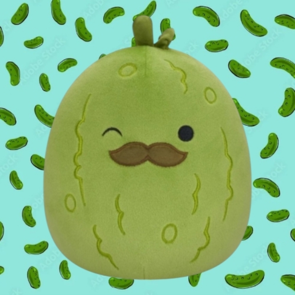 Squishmallows Charles the Pickle NWT Plush 14" Toy